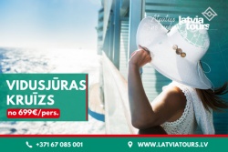 Sapņu kruīzs pa Rietumvidusjūru Latvia Tours